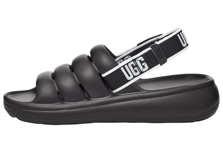 Сандалии мужские UGG Sport Yeah Slide черные, 41 EU