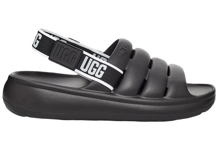 Сандалии мужские UGG Sport Yeah Slide черные, 41 EU