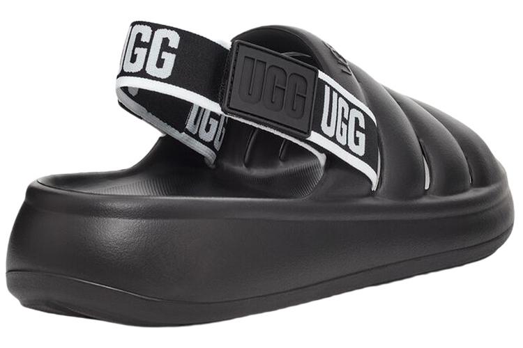 Сандалии мужские UGG Sport Yeah Slide черные, 41 EU
