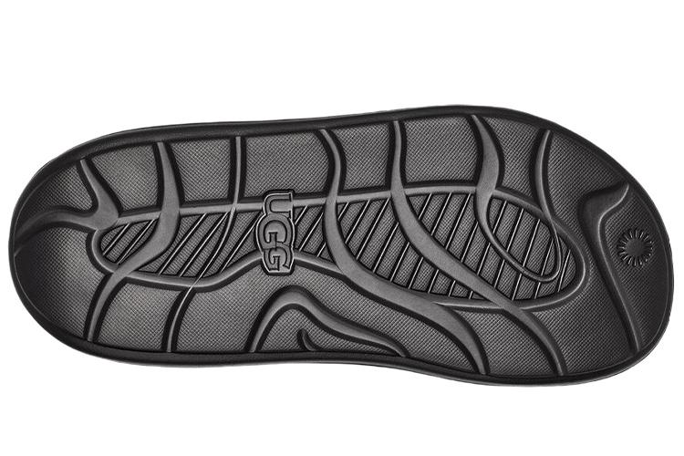 Сандалии мужские UGG Sport Yeah Slide черные, 41 EU