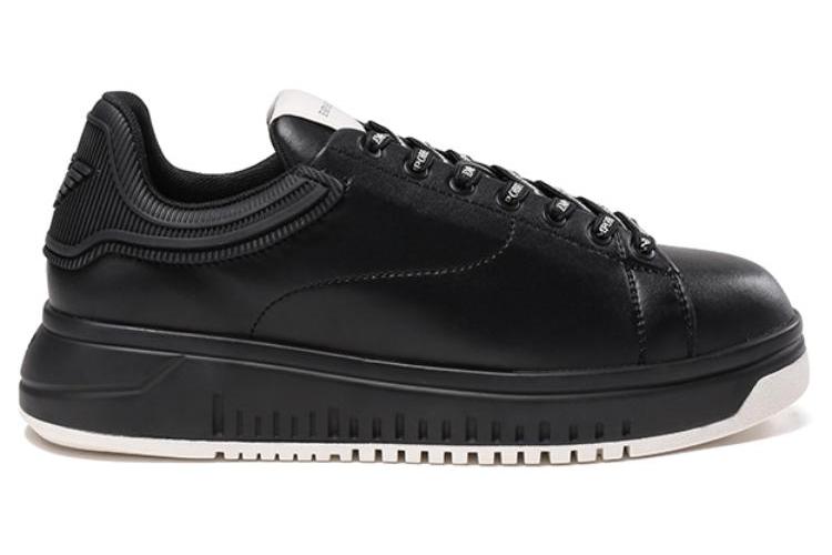 Кеды мужские EMPORIO ARMANI X4X264XN001K001 черные, 39 EU