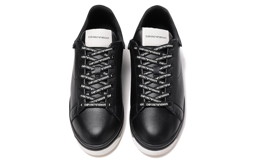 Кеды мужские EMPORIO ARMANI X4X264XN001K001 черные, 39 EU