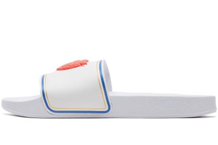Шлепанцы мужские PUMA Leadcat Ftr Slide Badges белые
