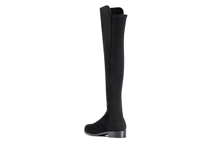Ботфорты женские Stuart Weitzman 5050 черные, 35 EU