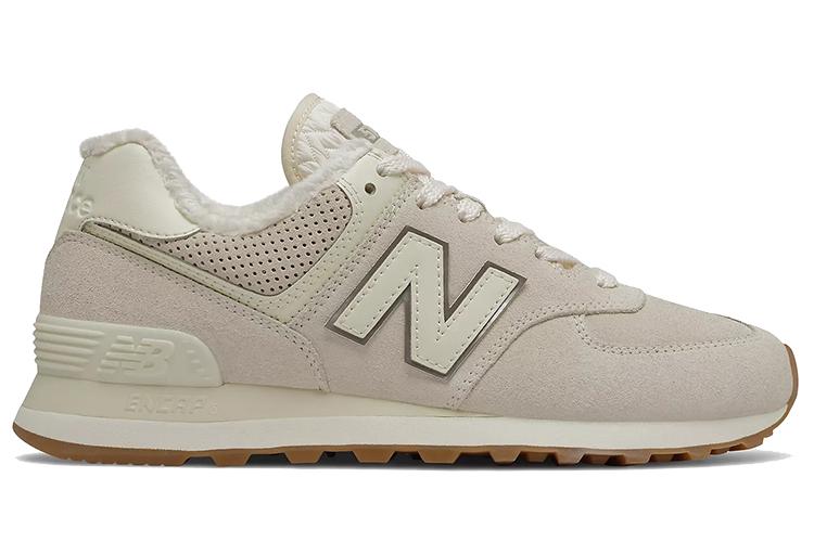 Кроссовки женские New Balance WL574V2 белые, 37 EU