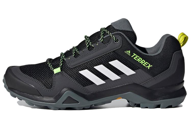 Ботинки мужские Adidas Terrex AX3 черно-кислотно-жёлтые, 40 2/3 EU