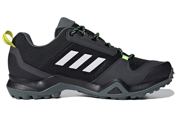 Ботинки мужские Adidas Terrex AX3 черно-кислотно-жёлтые, 40 2/3 EU