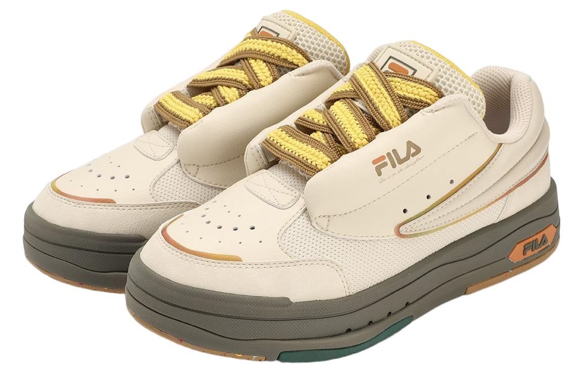 Кеды женские FILA Mix Low Cream White Green, 36 EU