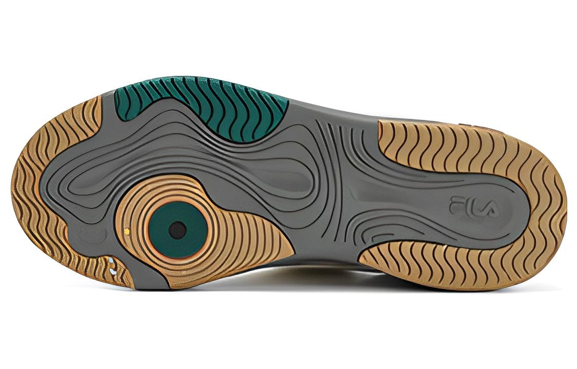 Кеды женские FILA Mix Low Cream White Green, 36 EU