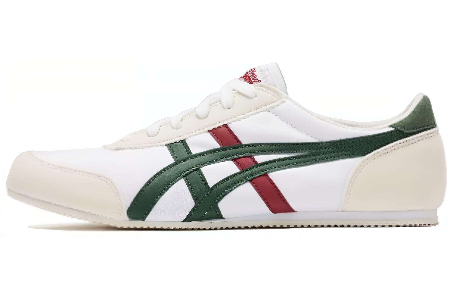 Кроссовки мужские Onitsuka Tiger Track Trainer белые, зеленые