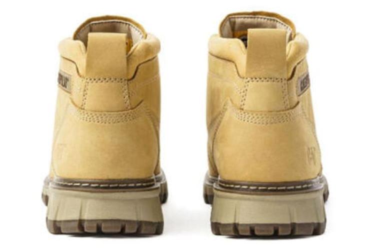 Ботинки мужские CAT Ankle-Length Martin Boot желтые, 43 EU