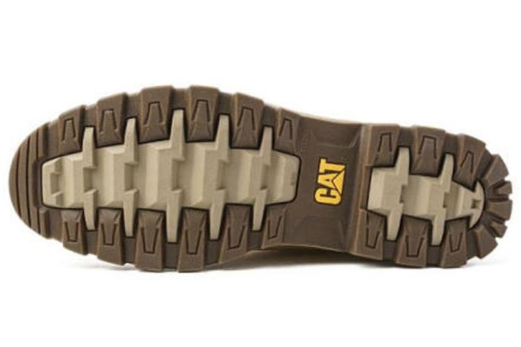 Ботинки мужские CAT Ankle-Length Martin Boot желтые, 43 EU