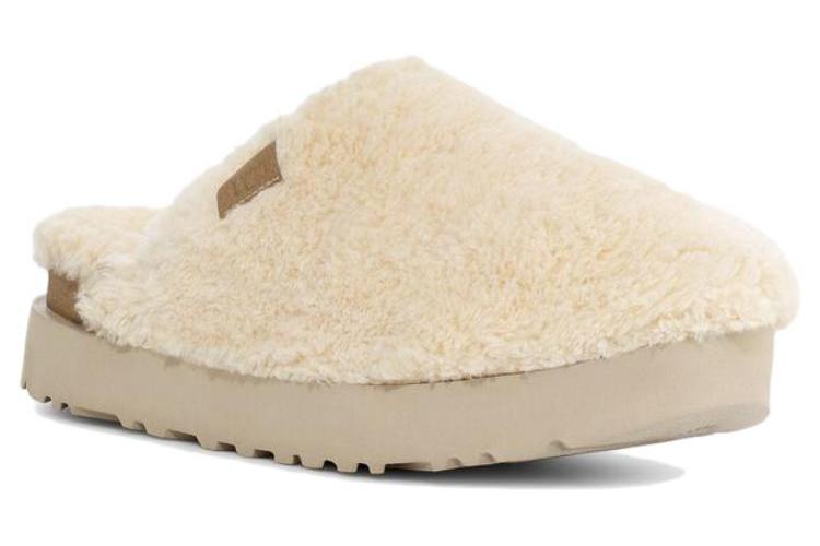 Тапочки женские UGG Fuzz Sugar Slide натуральные, 37 EU