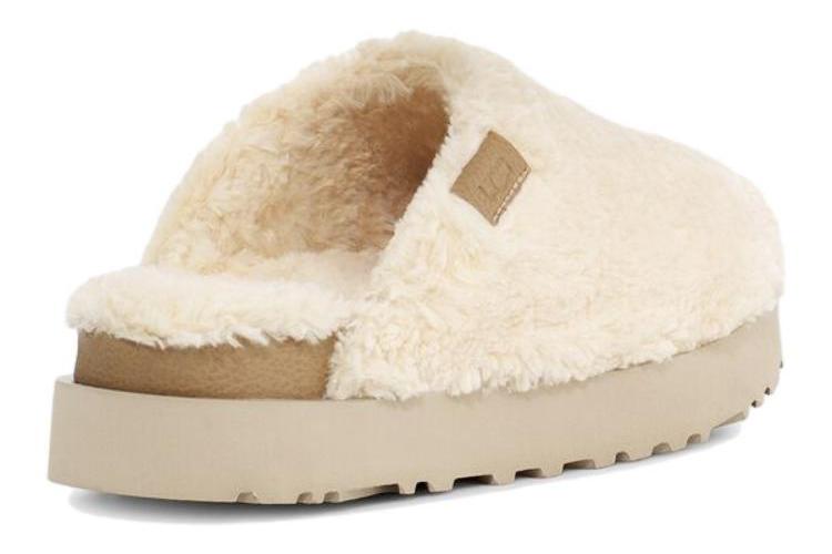 Тапочки женские UGG Fuzz Sugar Slide натуральные, 37 EU