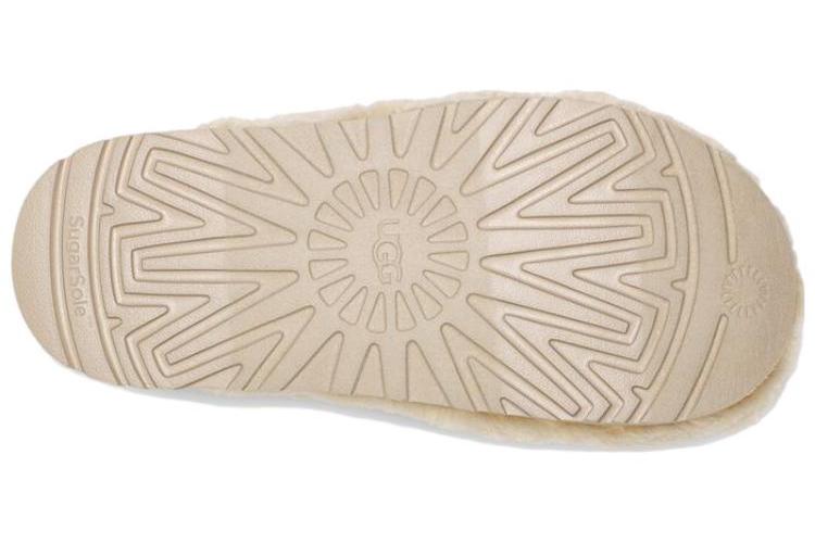 Тапочки женские UGG Fuzz Sugar Slide натуральные, 37 EU