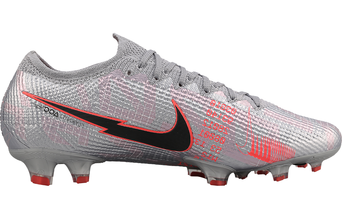 Футбольные бутсы Nike Mercurial Vapor 13 Elite FG, металлический серый, 46 EU