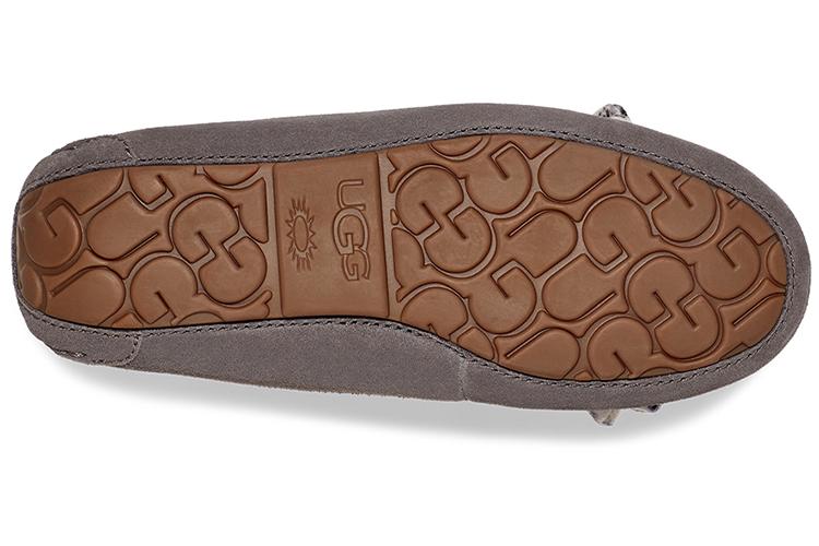Мокасины женские UGG Ansley Plaid Bow серые, 36 EU