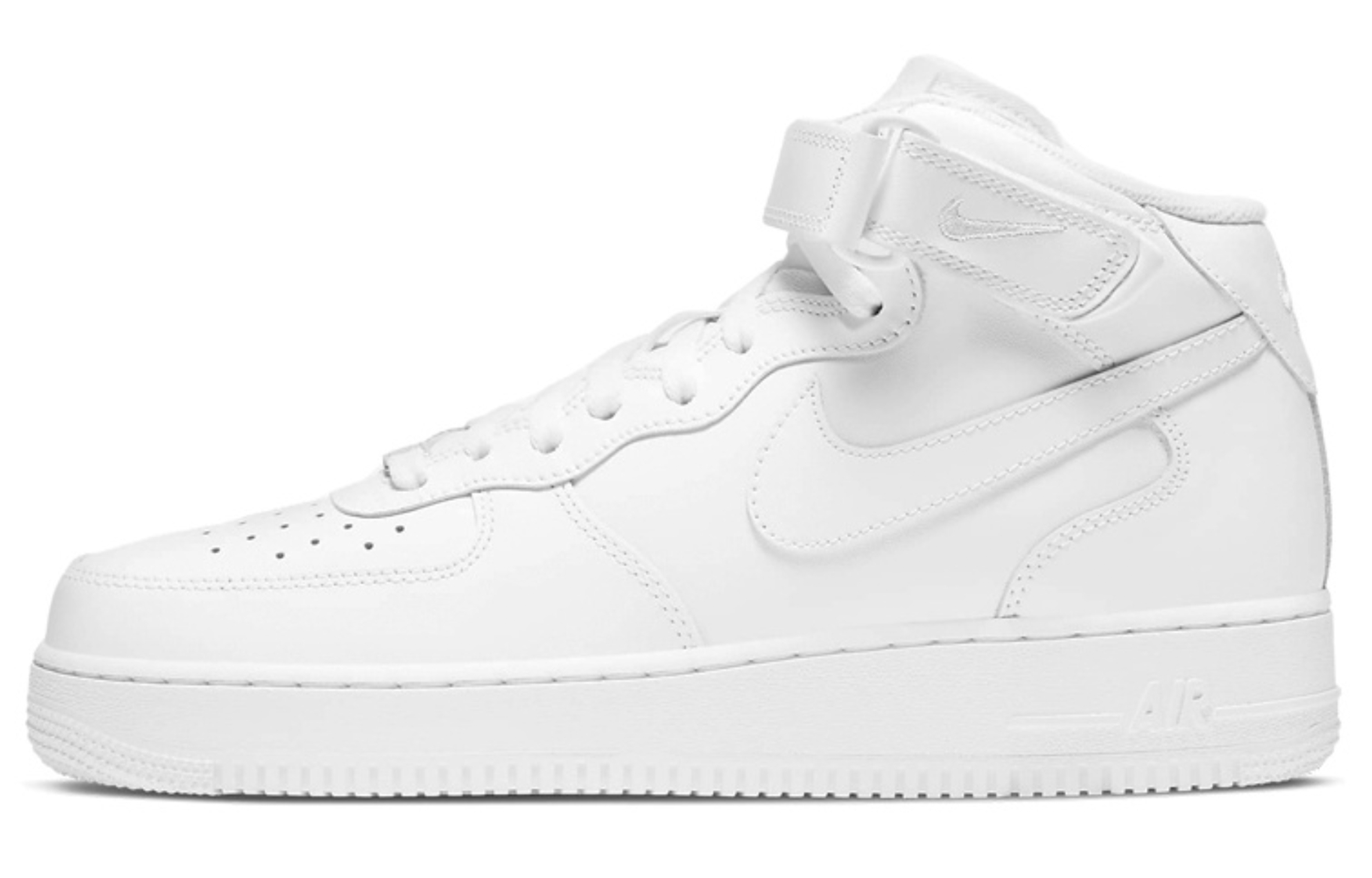 Кроссовки мужские Nike Air Force 1 '07 Mid черные, 42.5 EU