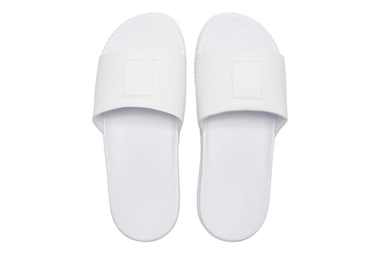 Шлепанцы женские PUMA Platform Slide белые, 39 EU