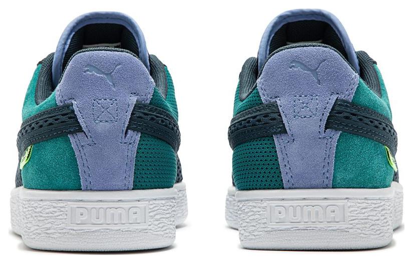 Кроссовки унисекс PUMA Suede Backpack teal-black, 36 EU