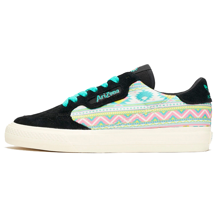 Кеды женские Adidas Continental Vulc черные, 38 2/3 EU