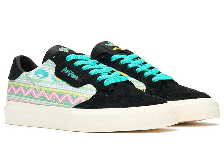 Кеды женские Adidas Continental Vulc черные, 38 2/3 EU