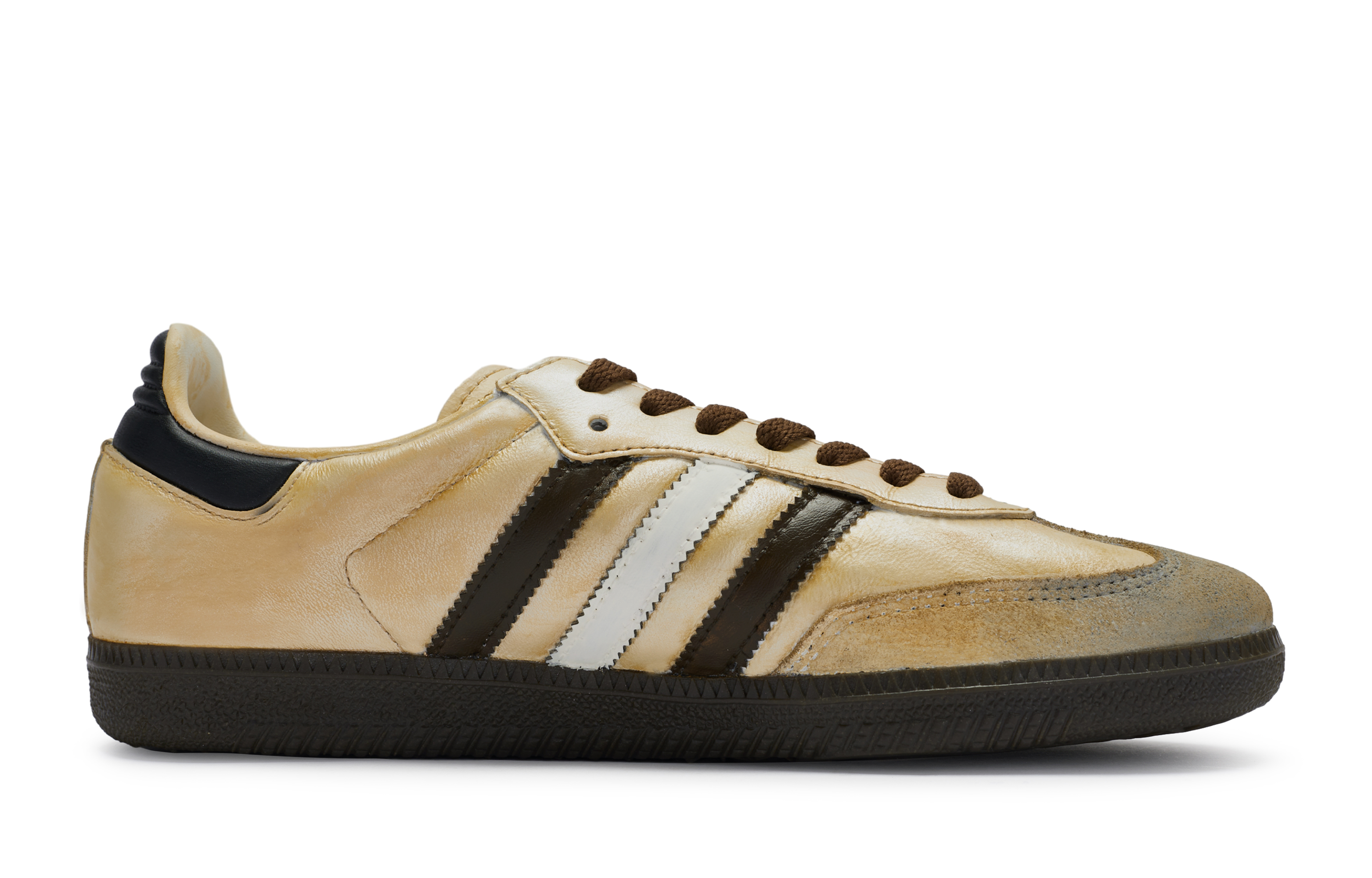 Кроссовки унисекс Adidas Samba OG Low Top коричнево-серые, 42 EU