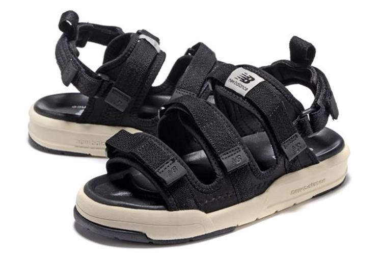 Спортивные сандалии унисекс New Balance SD3205BKR черные, 38.5 EU