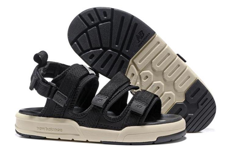 Спортивные сандалии унисекс New Balance SD3205BKR черные, 38.5 EU