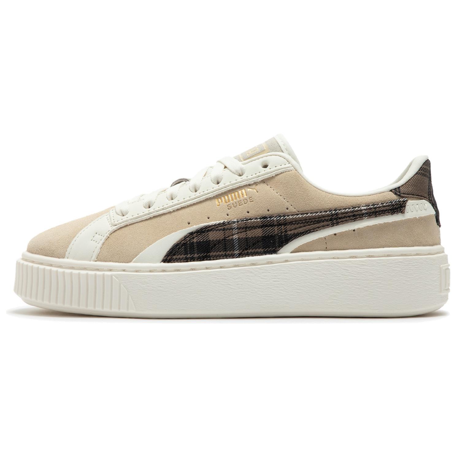 Кеды женские PUMA Suede Platform Cushioning roasted almond