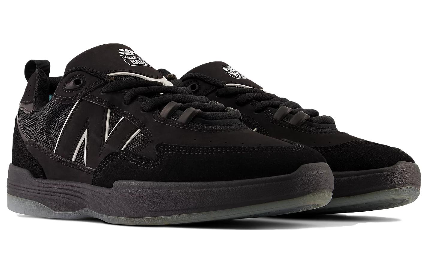 Кроссовки мужские New Balance Numeric 808 Tiago Lemos черные, 43 EU