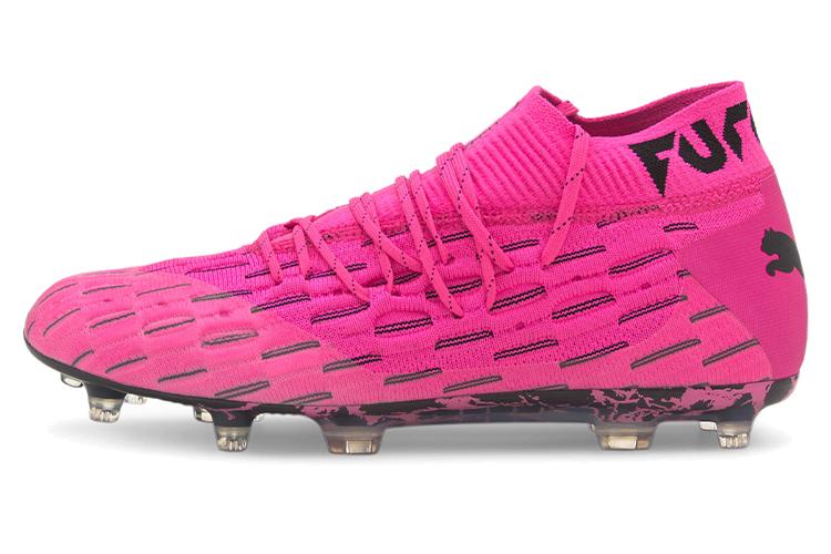 Футбольные бутсы PUMA Future 6.1 Netfit pink-black, 40 EU