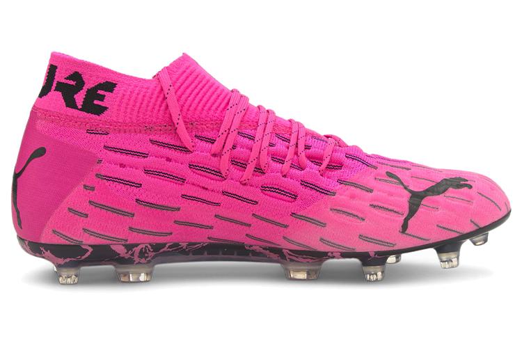 Футбольные бутсы PUMA Future 6.1 Netfit pink-black, 40 EU