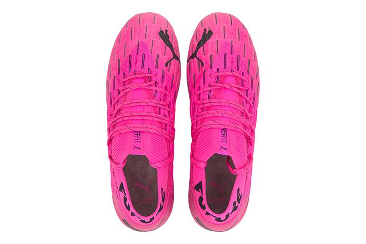 Футбольные бутсы PUMA Future 6.1 Netfit pink-black, 40 EU