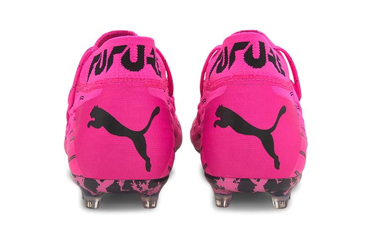 Футбольные бутсы PUMA Future 6.1 Netfit pink-black, 40 EU