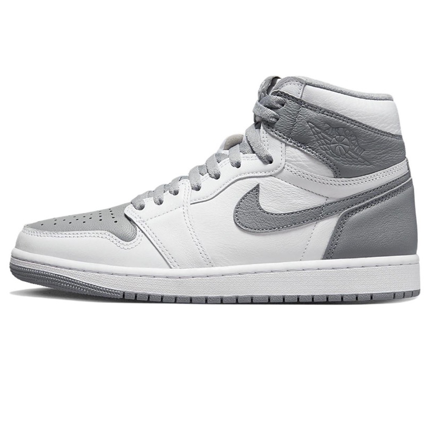 Кеды унисекс Jordan Air Jordan 1 серо-голубые, 36.5 EU