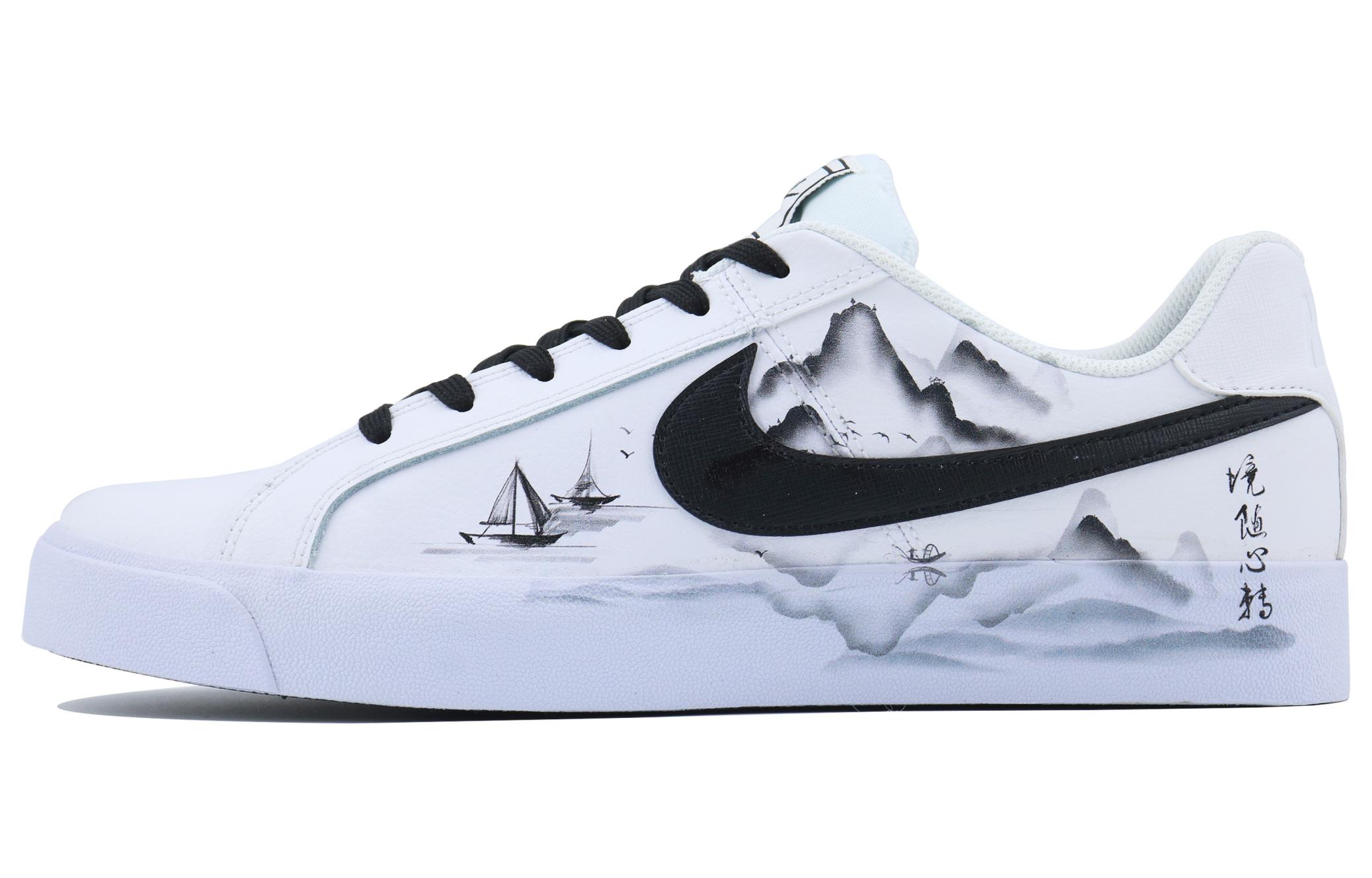 Кеды унисекс Nike Court Royale белые