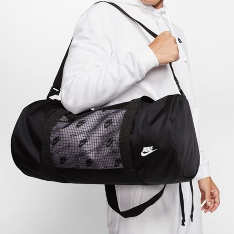 Дорожная сумка унисекс Nike Heritage Polyester черная