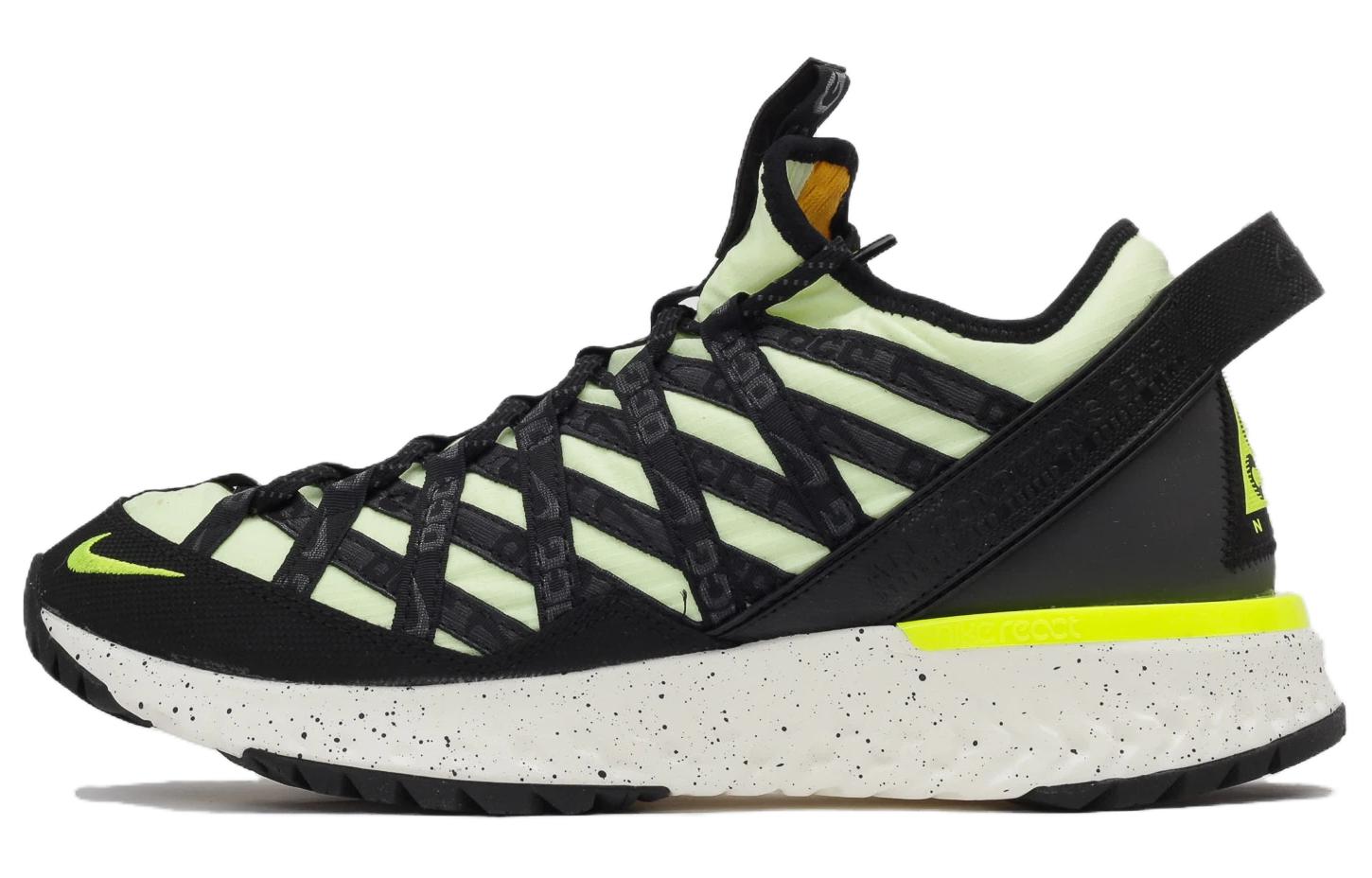 Кроссовки унисекс Nike Acg React Terra Gobe BV6344-701, barely volt university gold, 38 EU