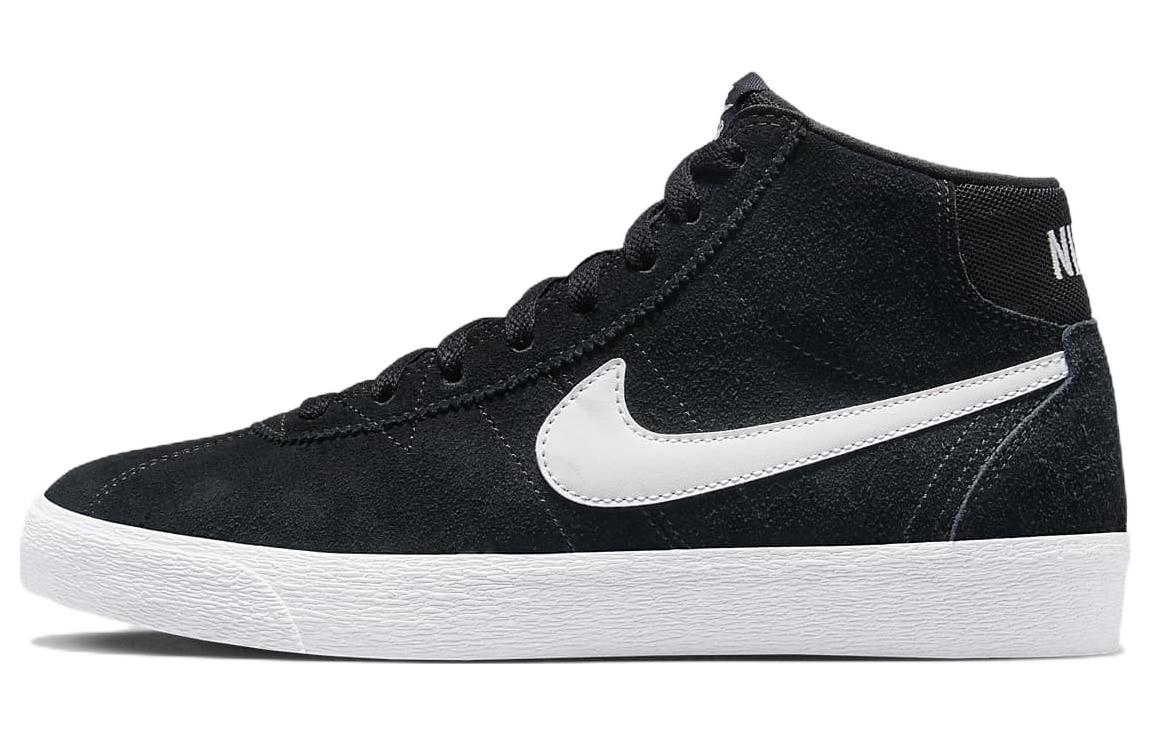 Кеды женские Nike Bruin High SB черные, белые, 39 EU