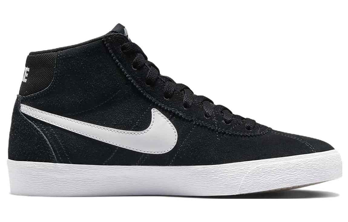 Кеды женские Nike Bruin High SB черные, белые, 39 EU