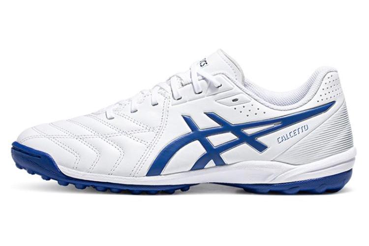 Бутсы ASICS Calcetto K Wd 9 Tf белые, синие