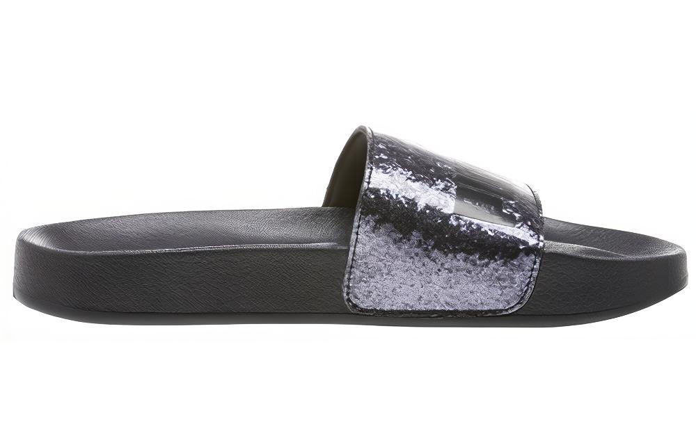 Шлепанцы женские PUMA Leadcat Glitz черные, 35.5 EU