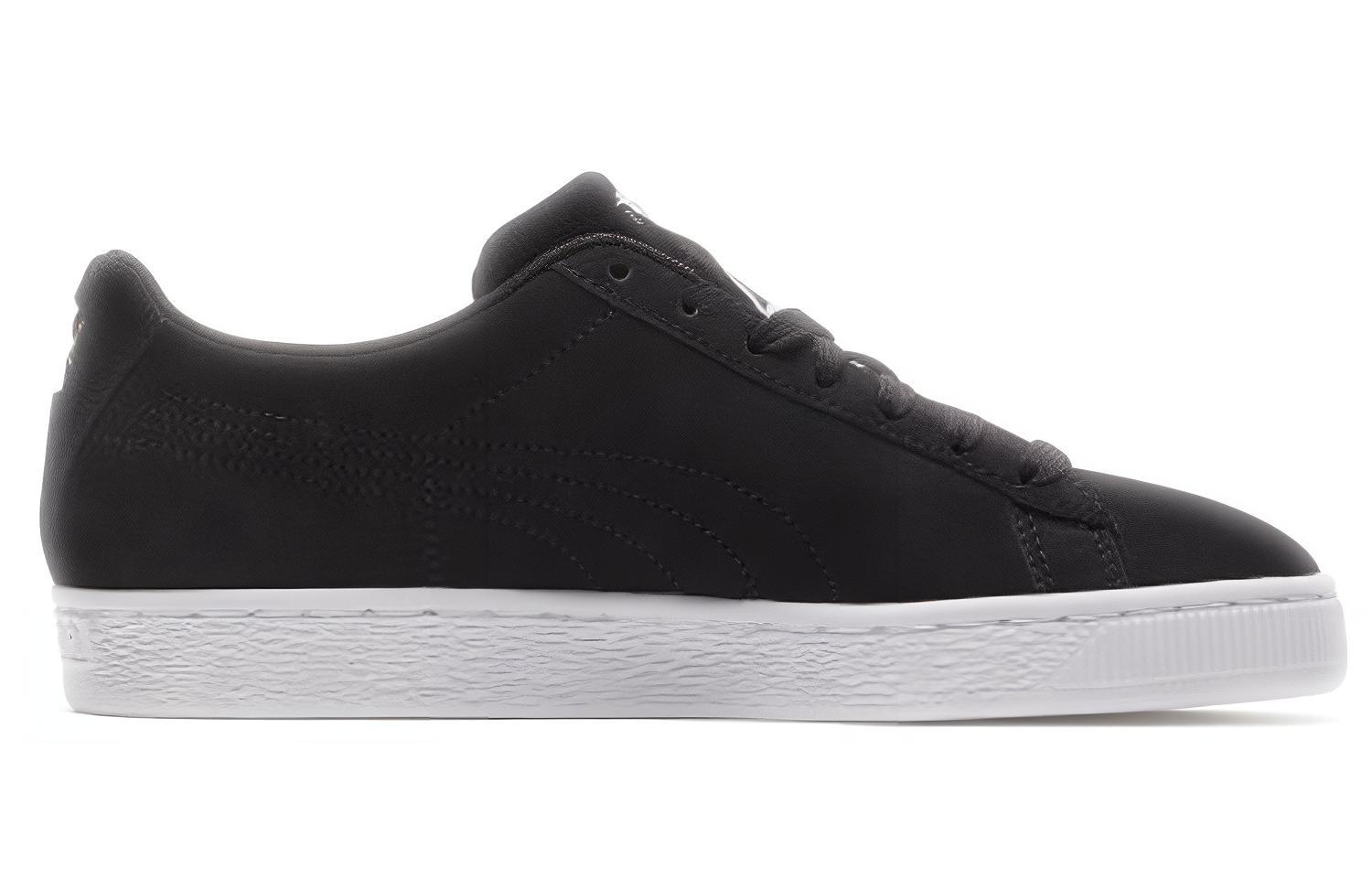 Кроссовки унисекс PUMA Suede Classic Badges черные, 36 EU