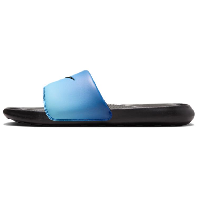 Шлепанцы унисекс Nike Victori One Slide ultra blue/nappa yellow/sky blue/black, 44 EU