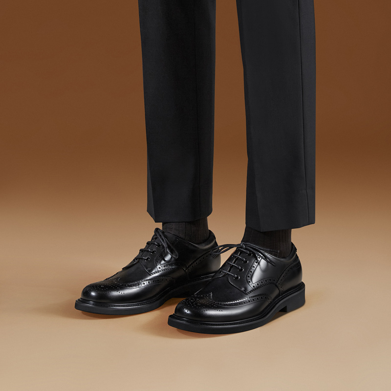 Туфли мужские THOM WILLS D285-1 черные, 45 EU