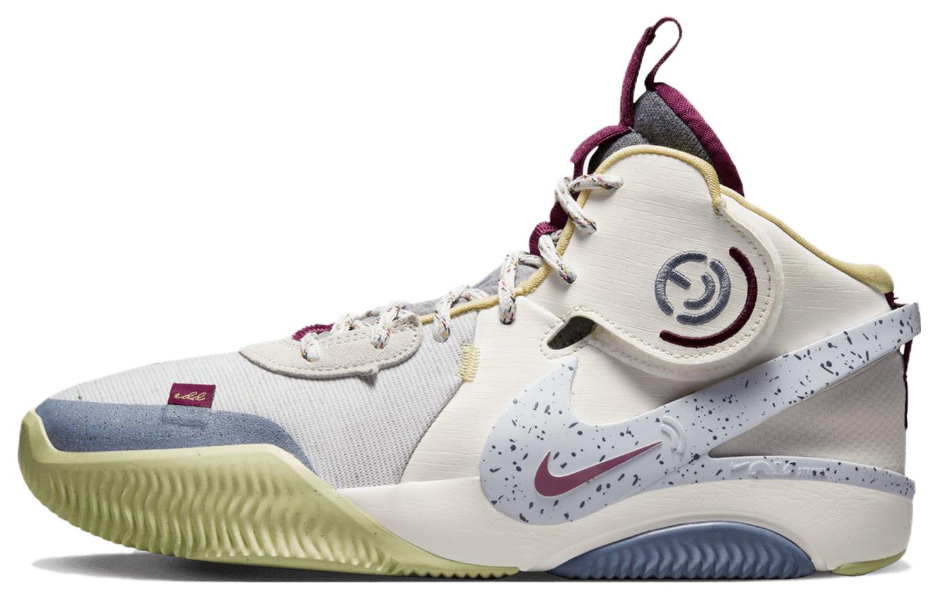 Кроссовки унисекс Nike Air Deldon Deldon Designs белые, серые, желтые, 40.5 EU