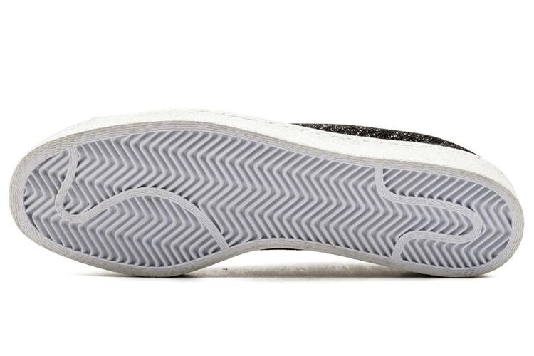 Кеды унисекс Adidas Superstar 80s Primeknit черные-белые, 45 1/3 EU