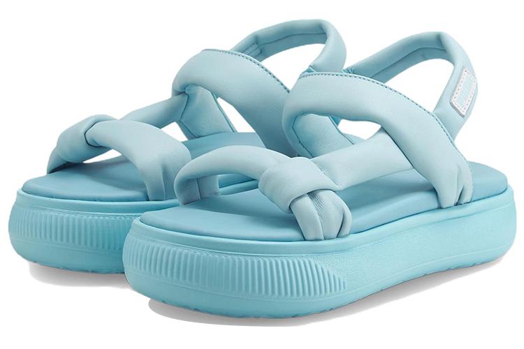 Сандалии женские PUMA Suede Mayu Summer Sandal aquamarine, 35.5 EU
