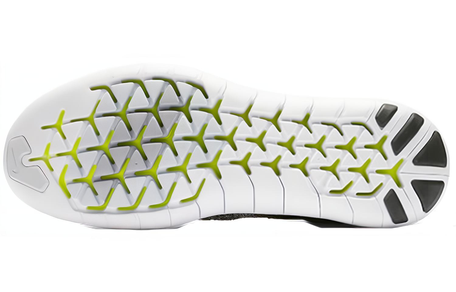 Кроссовки женские Nike Free Rn Motion Flyknit 2017 черные, 35.5 EU